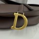Replica Borse Saddle Dior pelle di vitello martellata marrone Imitazioni Replica Borse Saddle Dior pelle di vitello martellata marrone