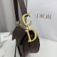 Replica Borse Saddle Dior pelle di vitello martellata marrone Imitazioni Replica Borse Saddle Dior pelle di vitello martellata marrone