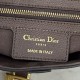 Replica Borse Saddle Dior pelle di vitello martellata marrone Imitazioni Replica Borse Saddle Dior pelle di vitello martellata marrone