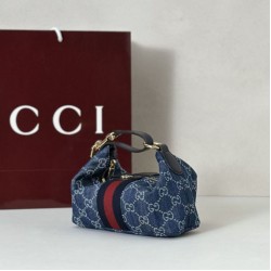 Borse Gucci Mini Vanity 861775 Blu Borse Gucci Mini Vanity 861775 Blu