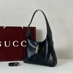 Replica Borse Firmate a tracolla media Gucci Jackie 1961 863136 Nero Imitazioni Replica Borse Firmate a tracolla media Gucci Jackie 1961 863136 Nero