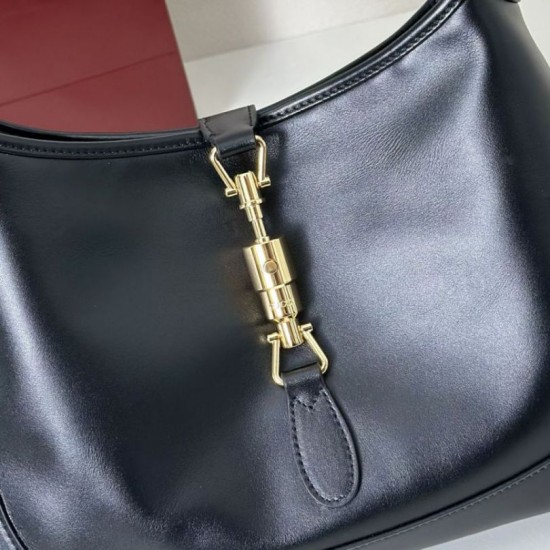 Replica Borse Firmate a tracolla media Gucci Jackie 1961 863136 Nero Imitazioni Replica Borse Firmate a tracolla media Gucci Jackie 1961 863136 Nero