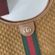 Replica Borsa tote Gucci Giglio grande scamosciata GG 853971 marrone Imitazioni Replica Borsa tote Gucci Giglio grande scamosciata GG 853971 marrone
