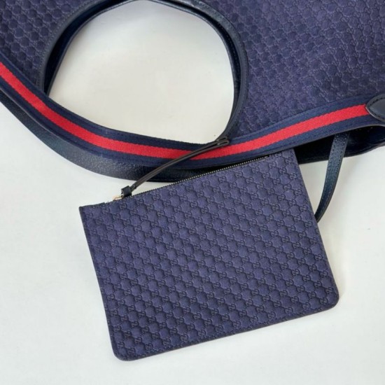 Replica Borsa tote Gucci Giglio grande scamosciata GG 853971 Blu Imitazioni Replica Borsa tote Gucci Giglio grande scamosciata GG 853971 Blu