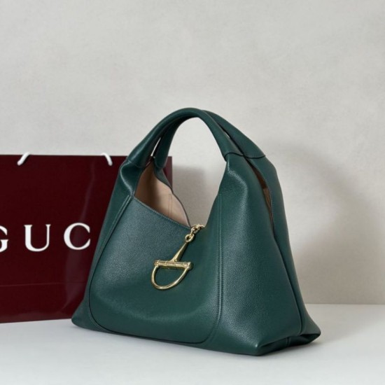Replica Gucci 837466 Borsa a tracolla maxi Softbit Verde