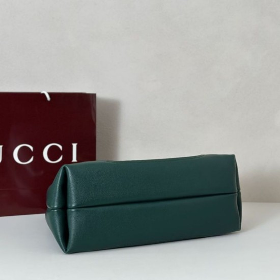 Replica Gucci 837466 Borsa a tracolla maxi Softbit Verde