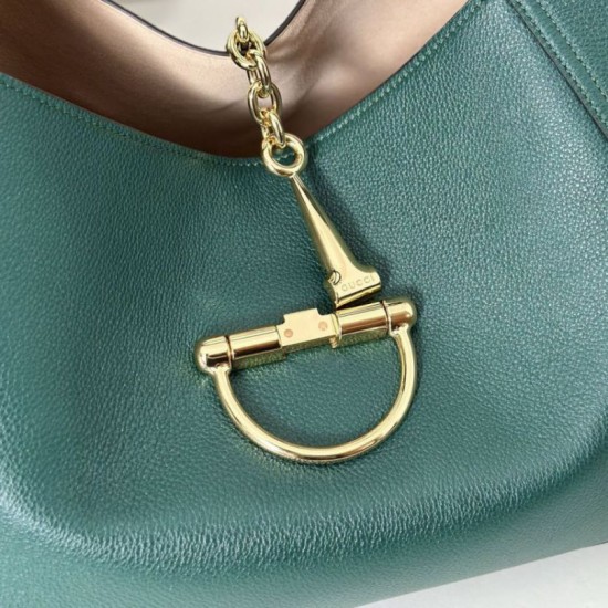 Replica Gucci 837466 Borsa a tracolla maxi Softbit Verde
