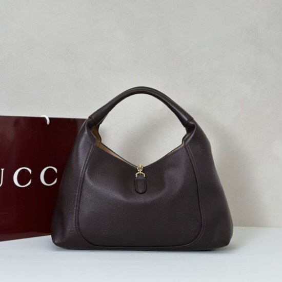 Replica Gucci 837466 Borsa a tracolla maxi Softbit Marrone scuro Imitazioni Replica Gucci 837466 Borsa a tracolla maxi Softbit Marrone scuro