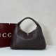 Replica Gucci 837466 Borsa a tracolla maxi Softbit Marrone scuro Imitazioni Replica Gucci 837466 Borsa a tracolla maxi Softbit Marrone scuro