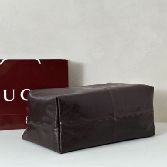 Replica Gucci 864485 Brera borsa a tracolla grande da uomo Caffè Imitazioni Replica Gucci 864485 Brera borsa a tracolla grande da uomo Caffè