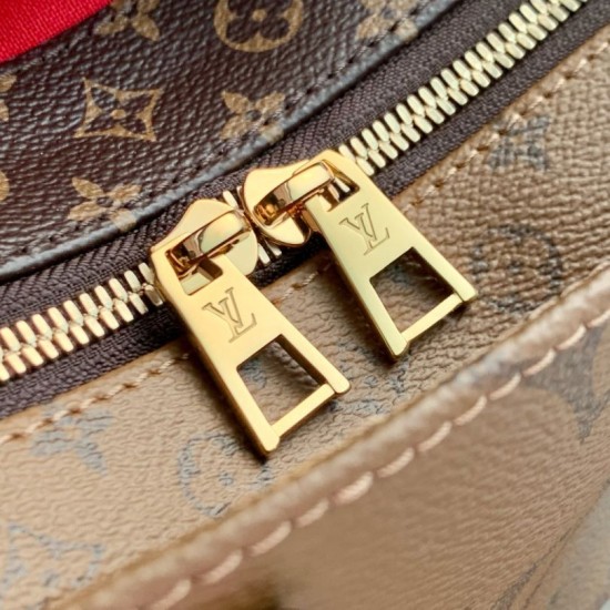 Replica Louis Vuitton M14236 Borsa a catena OnTheGo East West Marrone