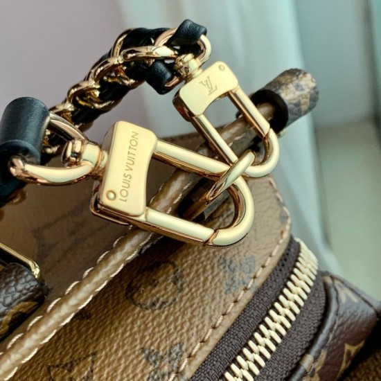 Replica Louis Vuitton M14236 Borsa a catena OnTheGo East West Marrone