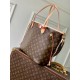Replica Borsa Louis Vuitton M28407 Neverfull Inside Out MM marrone Imitazioni Replica Borsa Louis Vuitton M28407 Neverfull Inside Out MM marrone