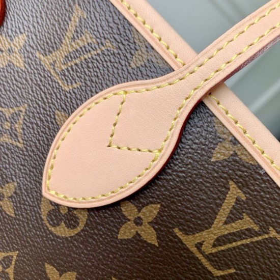 Replica Borsa Louis Vuitton M28407 Neverfull Inside Out MM marrone Imitazioni Replica Borsa Louis Vuitton M28407 Neverfull Inside Out MM marrone