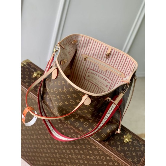 Replica Borsa tote Louis Vuitton M15124 Neverfull Inside Out GM marrone Imitazioni Replica Borsa tote Louis Vuitton M15124 Neverfull Inside Out GM marrone