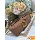 Replica Borse Dior Saddle pelle di vitello liscia marrone Imitazioni Replica Borse Dior Saddle pelle di vitello liscia marrone