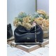 Replica Borsa Dior Bow con fiocco nero e metallo finitura oro Imitazioni Replica Borsa Dior Bow con fiocco nero e metallo finitura oro