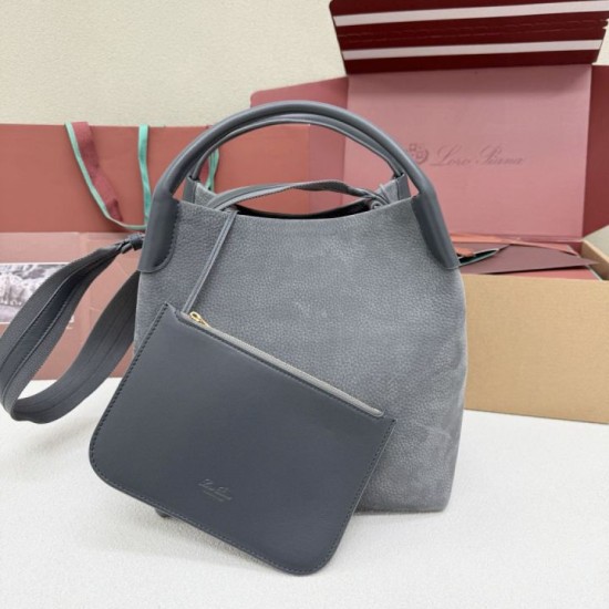 Replica Borsa a secchiello Loro Piana Bale piccola/media Imitazioni Replica Borsa a secchiello Loro Piana Bale piccola/media