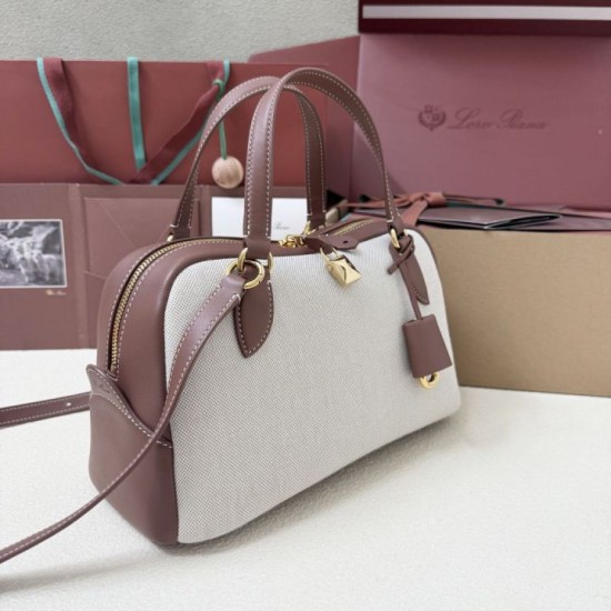 Replica Borsa Needle Loro Piana piccolo/media Tela caramello Imitazioni Replica Borsa Needle Loro Piana piccolo/media Tela caramello