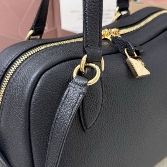Replica Borsa Needle Loro Piana piccolo/media Nero Imitazioni Replica Borsa Needle Loro Piana piccolo/media Nero