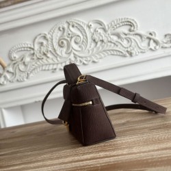 Replica Borsa a tracolla con manico superiore Loro Piana Extra Bag 23 Marrone scuro Imitazioni Replica Borsa a tracolla con manico superiore Loro Piana Extra Bag 23 Marrone scuro