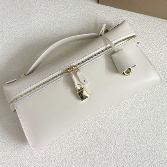 Replica Borsa 1:1 Loro Piana Extra Clutch L29 Bianco Imitazioni Replica Borsa 1:1 Loro Piana Extra Clutch L29 Bianco