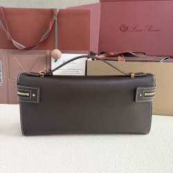 Borsa Loro Piana Extra Clutch L29 Caffè Borsa Loro Piana Extra Clutch L29 Caffè