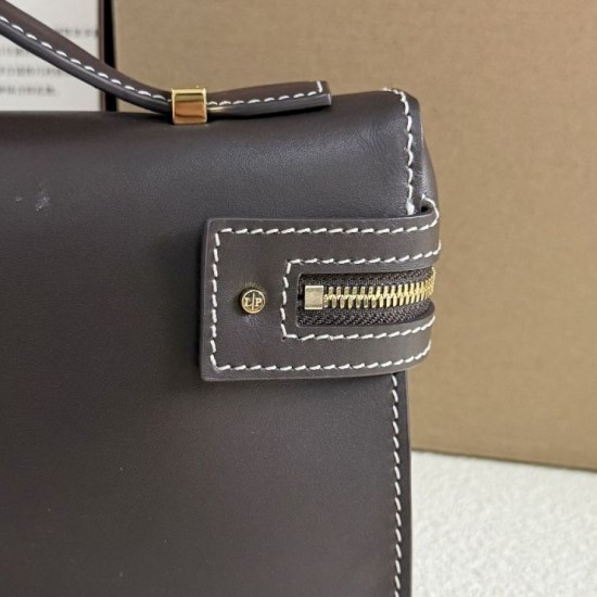 Replica Borsa Loro Piana Extra Clutch L29 Caffè Imitazioni Replica Borsa Loro Piana Extra Clutch L29 Caffè