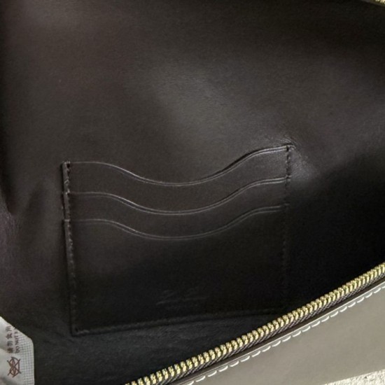 Replica Borsa Loro Piana Extra Clutch L29 Caffè Imitazioni Replica Borsa Loro Piana Extra Clutch L29 Caffè