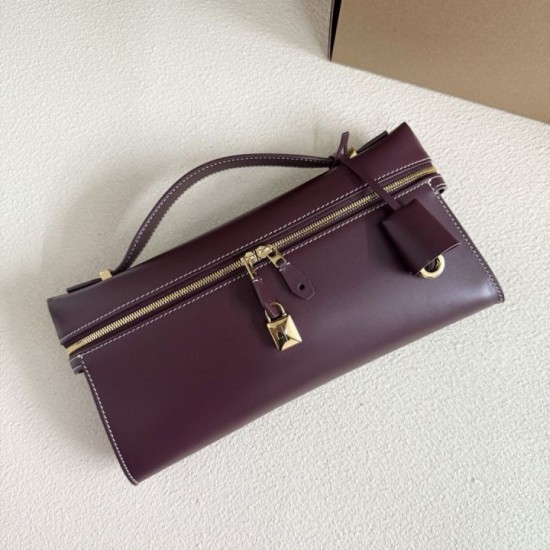 Replica Borsa Loro Piana Extra Clutch L29 Borgogna Imitazioni Replica Borsa Loro Piana Extra Clutch L29 Borgogna