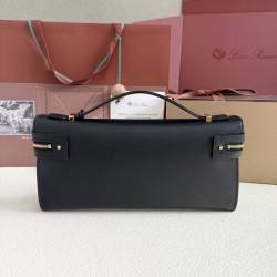 Replica Borsa Loro Piana Extra Clutch L29 Nero Imitazioni Replica Borsa Loro Piana Extra Clutch L29 Nero