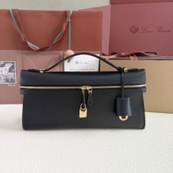 Replica Borsa Loro Piana Extra Clutch L29 Nero