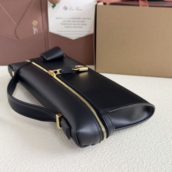 Replica Borsa Loro Piana Extra Clutch L29 Nero Imitazioni Replica Borsa Loro Piana Extra Clutch L29 Nero