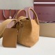 Replica Borsa a secchiello Loro Piana Bale piccola/media Marrone Imitazioni Replica Borsa a secchiello Loro Piana Bale piccola/media Marrone