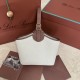 Replica Perfetta a cestino Loro Piana Bobbin Marrone Imitazioni Replica Perfetta a cestino Loro Piana Bobbin Marrone