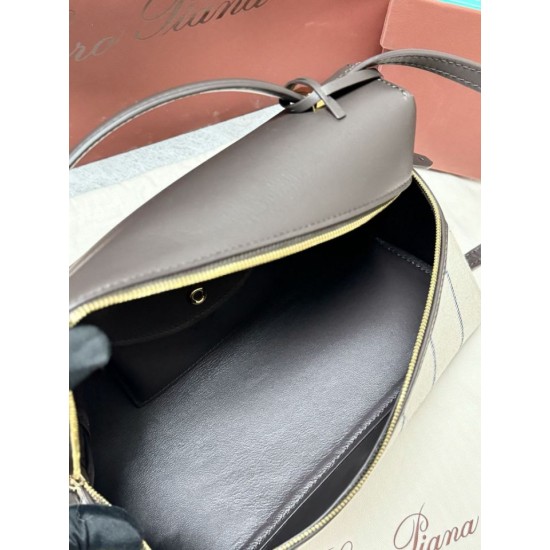 Replica Borsa Extra Loro Piana L27 Tessuto Rigato Blu