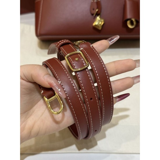 Replica Borse Piana Bale Extra 23 tinta unita rossa