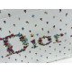 Replica Borse Dior Dioramour piccolo/media/grande Dior Book Tote con tracolla bianca