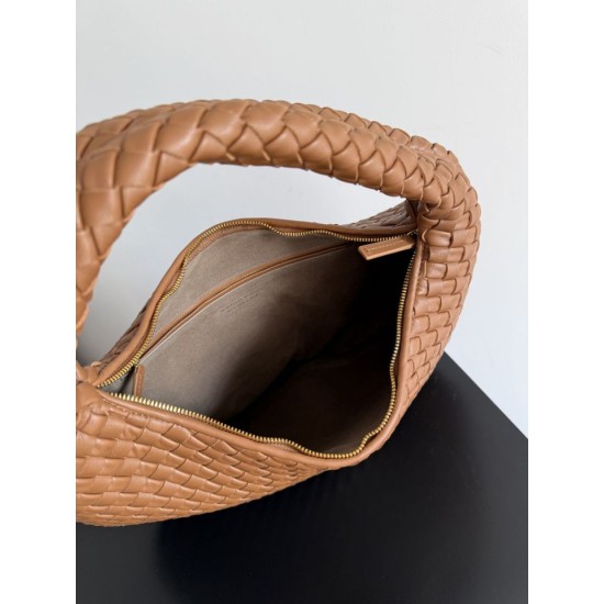 Replica Borsa a spalla hobo Veneta piccola/grande Bottega Veneta intrecciata marrone Imitazioni Replica Borsa a spalla hobo Veneta piccola/grande Bottega Veneta intrecciata marrone