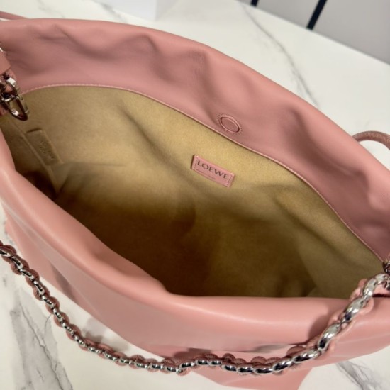 Replica Borsa Loewe Flamenco media Rosa Imitazioni Replica Borsa Loewe Flamenco media Rosa