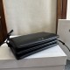 Replica Borsa 1:1 Celine Trio Flap morbida pelle di agnello nera Imitazioni Replica Borsa 1:1 Celine Trio Flap morbida pelle di agnello nera