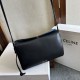 Replica Borsa 1:1 Celine Trio Flap morbida pelle di agnello nera Imitazioni Replica Borsa 1:1 Celine Trio Flap morbida pelle di agnello nera