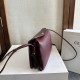 Replica Borsa Celine Trio Flap morbida pelle di agnello bordeaux Imitazioni Replica Borsa Celine Trio Flap morbida pelle di agnello bordeaux