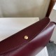 Replica Borsa Celine Trio Flap morbida pelle di agnello bordeaux Imitazioni Replica Borsa Celine Trio Flap morbida pelle di agnello bordeaux