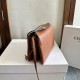 Replica Borse Celine Trio Flap morbida pelle di agnello Marrone Imitazioni Replica Borse Celine Trio Flap morbida pelle di agnello Marrone