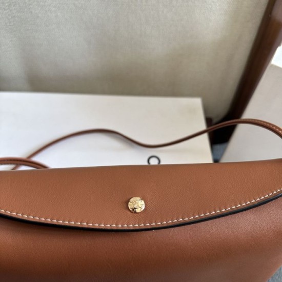 Replica Borse Celine Trio Flap morbida pelle di agnello Marrone Imitazioni Replica Borse Celine Trio Flap morbida pelle di agnello Marrone