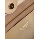 Replica Borsa shopping Tote Chanel Deauville AS6007 tela righe marrone Imitazioni Replica Borsa shopping Tote Chanel Deauville AS6007 tela righe marrone