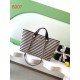 Replica Borsa shopping Tote Chanel Deauville AS6007 tela righe bianca/nero Imitazioni Replica Borsa shopping Tote Chanel Deauville AS6007 tela righe bianca/nero