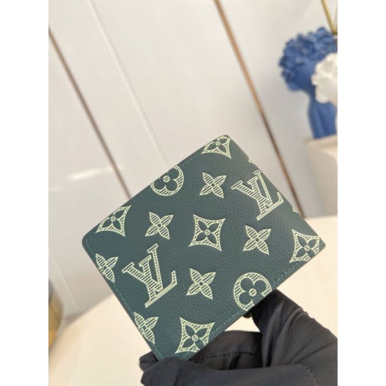 Replica Alta gamma imitazione Portafoglio multiplo Louis Vuitton M27150 verde