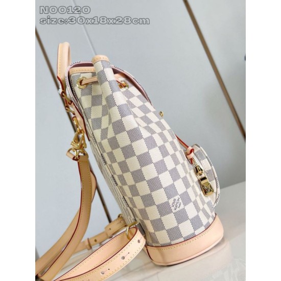 Replica Zaino Louis Vuitton N00120 Montsouris PM Beige Imitazioni Replica Zaino Louis Vuitton N00120 Montsouris PM Beige
